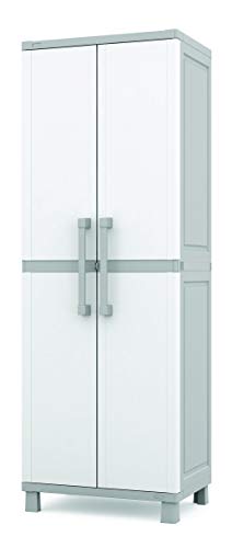 Keter Keter Storage Cabinet with Doors and Shelves for Laundry Room, G — Build quality and design details up close