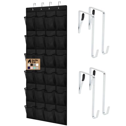 GORILLA GRIP GORILLA GRIP Over the Door Shoe Organizer, 24 Large Breat — Key specifications at a glance