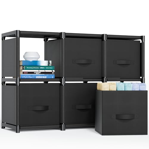 Mavivegue Mavivegue 6 Cube Storage Organizer, Closet Organizers and St — Design and materials in detail