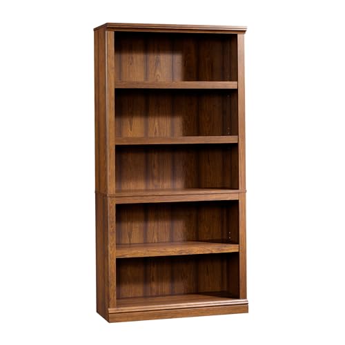 Sauder Sauder Miscellaneous Storage 5-Shelf Bookcase/ Book shelf, Wash — Manufacturer product photo — sauder carson forge bookcase