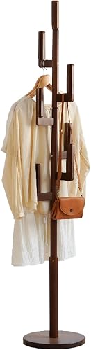 VavonaTorive Bamboo Cactus Coat & Clothes Rack Stand, Standing Freesta — Our recommended configuration for best results
