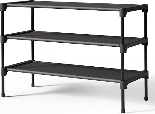 Kitsure Shoe Rack - Non-Woven Shoe Rack Shelf, Shoe Organizer for Clos — Our recommended configuration for best results