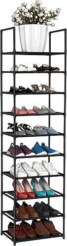 FIDUCIAL HOME 10 Tiers Shoe Rack 20-25 Pairs Sturdy Shoe Shelf — Side-by-side comparison of top picks in this category