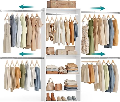 SONGMICS CUSTOS Collection - Closet System, Customizable Walk-In Close — Our recommended configuration for best results