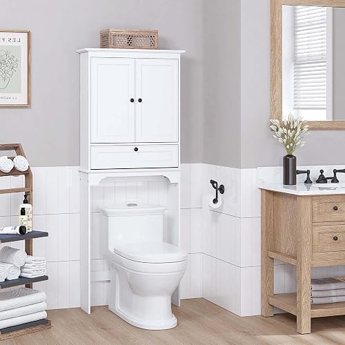 Spirich Over The Toilet Storage Cabinet, Bathroom Above Toilet Storage — Design and materials in detail