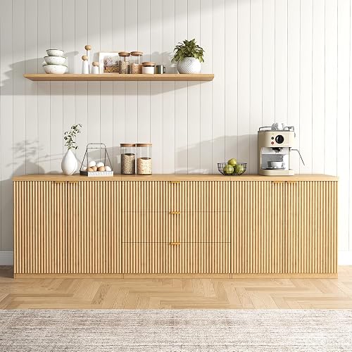 Farmhouse Buffet Cabinet with Storage, 94.5